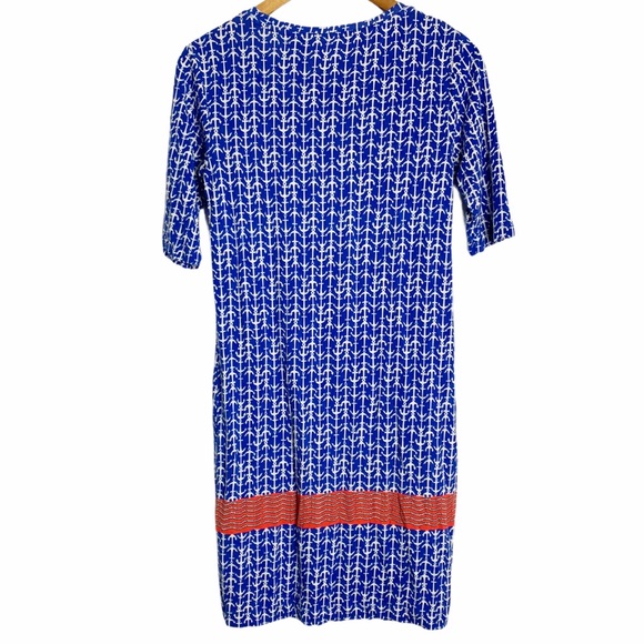 Antibe Blanc Nautical Anchor Print Dress - Picture 4 of 5